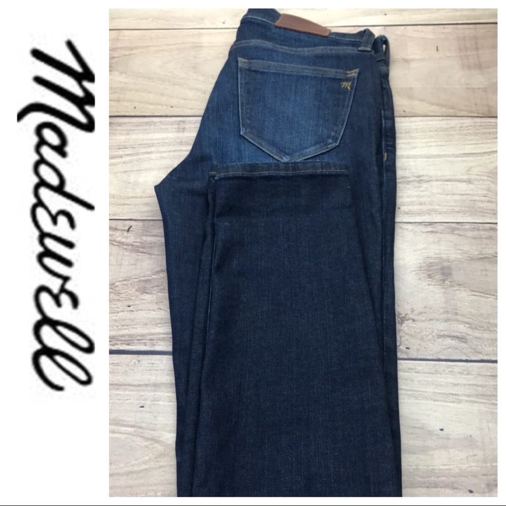 💕SALE💕Madewell Alley Straight Premium Denim Jean - Picture 6 of 8